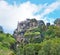 Scenery of Meteora Kalambaka Greece - Orthodox religious places