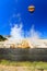 The scenery at Midway Geyser Basin in Yellowstone