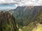 Scenery panorama of Drakensberg amphiteater