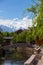 A scenery park in Lijiang China