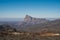 Scenery rock at Jebel Shams mountains