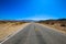 Scenery route through Death Valley National Park, lonesome road in the deser. Tourism and vacations concept, California United Sta