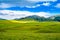 Scenery of Ruoergai grassland in early autumn