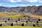 Scenery in Sacsayhuaman in Cusco