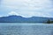 the scenery of Singkarak Lake in Indonesia