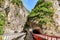 Scenery of Taroko gorge.