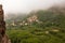 Scenery view of Imlil valley in the high Atlas Mountains of Morocco