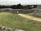 Scenery view of Zakimi Castle Ruins in Okinawa, Japan.