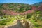 scenery of yangmingshan national park in taipei