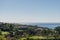Scenic aerial Newport Coast vista, Newport Beach, California