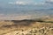 Scenic aerial view from biblical Mount Nebo in Jordan