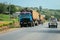 Scenic African Road under the Blue Sky in Ghana