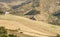 Scenic agricultural landscape of Sicily island