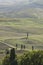 Scenic agriculture landscape in Tuscany