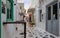 Scenic alleys in the Chora of Tinos.