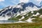 Scenic Alps and Verney Lake on The Little St Bernard Pass, Italy