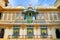 Scenic Architectural Details and Decorations inside the City Palace of Udaipur, Rajastan Region of India