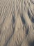 Scenic Arid Textured Sand Dune