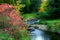 Scenic autumn landscape in Pennsylvania