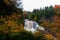 Scenic Autumn Waterfall - Blackwater Falls - West Virginia