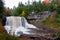 Scenic Autumn Waterfall - Blackwater Falls - West Virginia