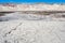 Scenic badlands along state route 24 in Utah, USA