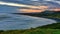 Scenic bay at Muriwai in New Zealand