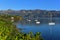 Scenic bays at Akaroa, Banks Peninsula