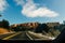 Scenic byway on Highway 14 through Cedar Canyon toward Cedar Breaks and Bryce Canyon National Park