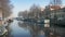 Scenic Canal In Central Amsterdam