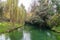 Scenic of canal in treviso