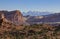 Scenic Capitol Reef National Park Utah Winter Landscape