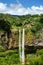 Scenic Chamarel falls in jungle of Mauritius