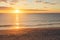 Scenic Christies Beach view at sunset