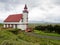 Scenic church at Hlidarendi in Southern Iceland