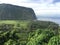 Scenic cliffs and ocean at Waipiâ€™o Valley on the Big Island of Hawaii