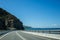 Scenic coast with Sea Cliff Bridge, Wollongong Australia