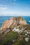 Scenic coastltine and cliffs landscape in cantabric sea, Asturias, Spain