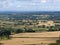 Scenic Cotswolds view from Stinchcombe Hill