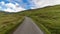 Scenic Countryside Road in Scottish Highlands Hyperlapse