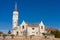 Scenic desert church in Karoo South Africa