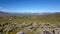 Scenic Diamond valley landscape in Southern California, during spring time