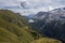 Scenic Dolomites landscape - view from Viel del Pan mountain trail