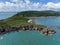 Scenic Drone Aerial Wedge Island And Andrews Point Walking Track Australia