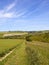 Scenic English landscape in summertime