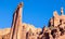Scenic Fisher Towers Landscape Moab Utah