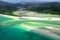 Scenic flight over Whitehaven Beach, Whitsunday Islands