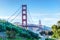 Scenic Golden Gate Bridge in San Francisco, California, USA