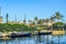 Scenic Gondola ride in Durban waterfront canal near Ushaka South Africa