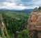 Scenic gorge in Ronda town, Andalusia, Spain